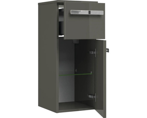 Hängender Badezimmerschrank mit Tür und Fachboden