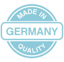 Hergestellt in Deutschland Qualitätssiegel