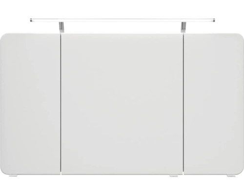 Weißer Spiegelschrank mit Beleuchtung