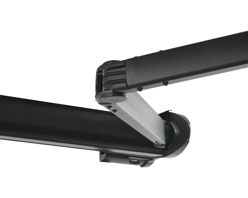 Detailansicht des Gelenkarms einer Markise