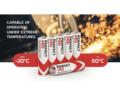 Perfect Pro Akkus für extreme Temperaturen