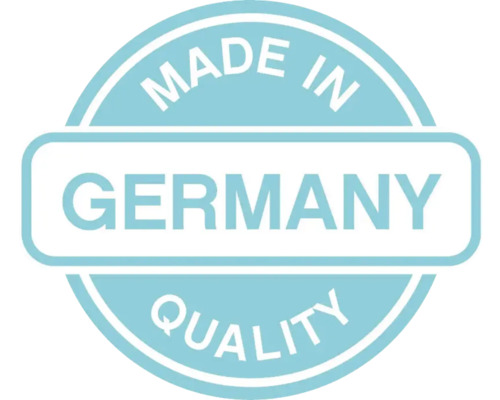 Hergestellt in Deutschland Qualitätssiegel