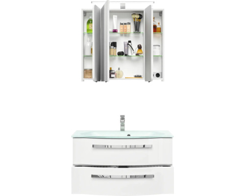 Badezimmer Waschbeckenunterschrank mit Spiegelschrank zur Aufbewahrung von Badartikeln