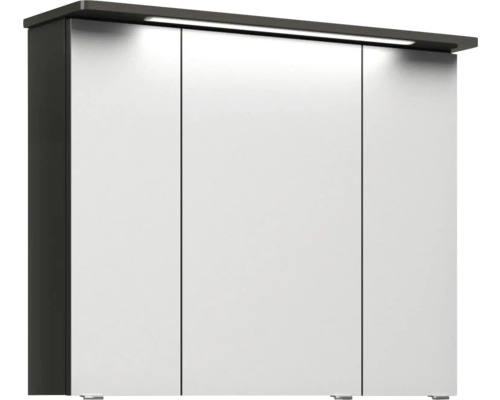 Spiegelschrank mit drei Türen und Beleuchtung