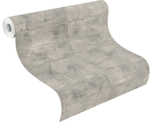 Tapetenrolle mit Steinoptik