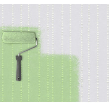 Wand streichen mit Farbroller