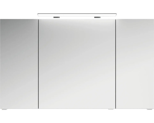 Spiegelschrank mit Beleuchtung und drei Türen