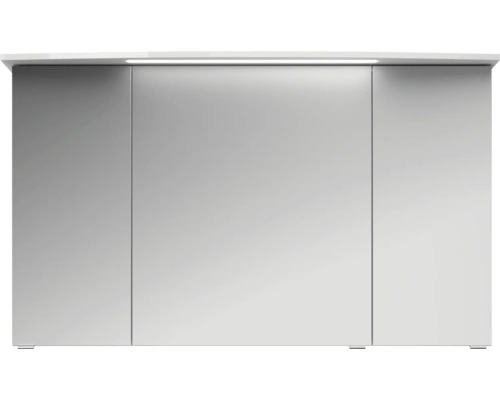 Spiegelschrank mit drei Türen und integrierter Beleuchtung