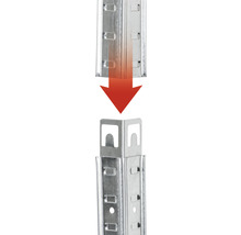 Schwerlast Steckregal EASYmaxx verzinkt 1800x900x400 mm 5 Böden Tragkraft 875 kg-thumb-10