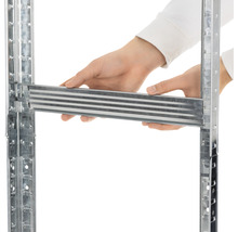 Schwerlast Steckregal EASYmaxx verzinkt 1800x900x400 mm 5 Böden Tragkraft 875 kg-thumb-11