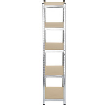 Schwerlast Steckregal EASYmaxx verzinkt 1800x900x400 mm 5 Böden Tragkraft 875 kg-thumb-12