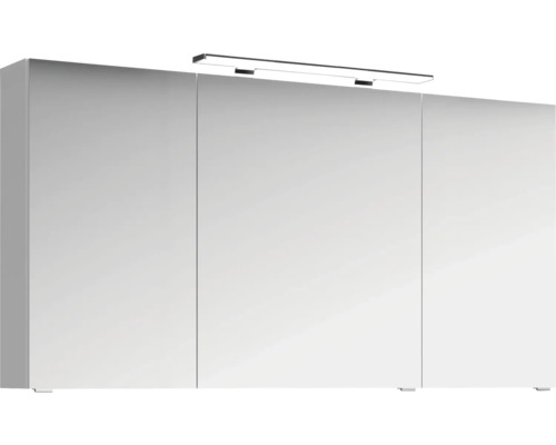 Spiegelschrank mit drei Türen und Beleuchtung