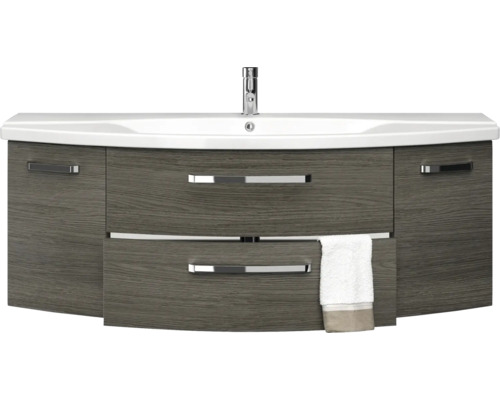 Waschtisch mit zwei Schubladen, Waschbecken und Armatur