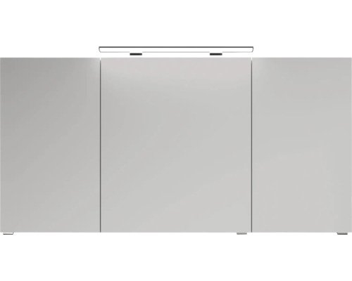 Badezimmerschrank mit drei Türen und Beleuchtung