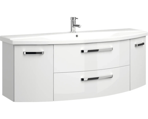 Waschtischunterschrank mit zwei Schubladen und zwei Türen