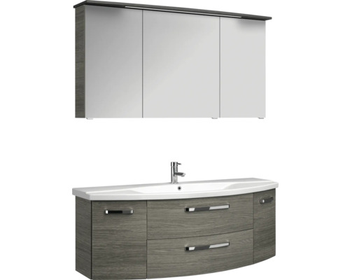 Waschtisch mit Unterschrank und Spiegelschrank für Badezimmer