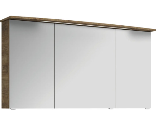 Spiegelschrank mit drei Türen und Beleuchtung