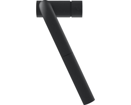 Schwarze Wandleuchte mit verstellbarem Arm