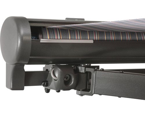 Detailansicht einer Gelenkarmmarkise