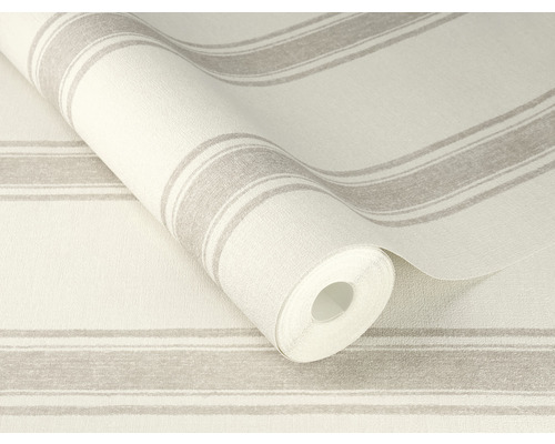 Tapetenrolle mit horizontalen Streifen