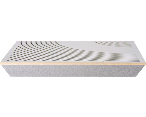 Schallabsorptionsplatte mit Schlitzmuster für akustische Optimierung