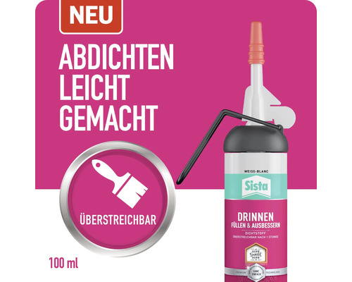 Sista sealant for indoor use, paintable