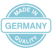 Hergestellt in Deutschland Qualitätssiegel