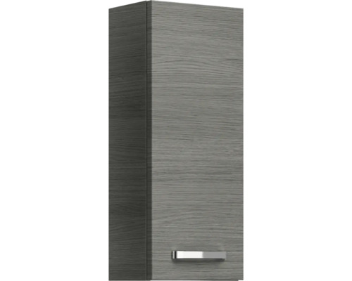 Hochschrank mit Tür und Metallgriff für Badezimmer