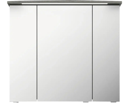 Spiegelschrank mit drei Türen und Beleuchtung