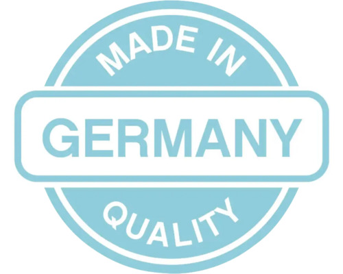 Hergestellt in Deutschland Qualitätssiegel