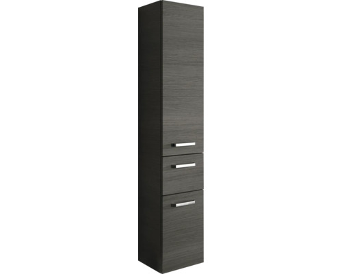 Hochschrank mit drei Schubladen und Griffen