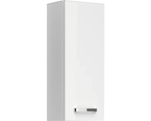 Weißer Hängeschrank mit Tür und Griff für das Badezimmer