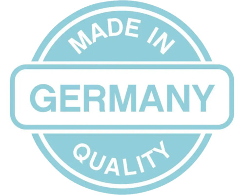 Hergestellt in Deutschland Qualitätssiegel