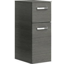 Badezimmer Hochschrank mit zwei Schubladen und Griffen