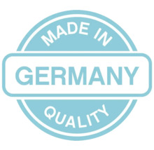 Hergestellt in Deutschland Qualitätssiegel