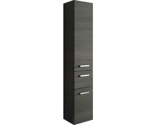 Hochschrank mit zwei Schubladen und Griffen