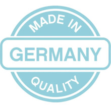 Hergestellt in Deutschland Qualitätssiegel