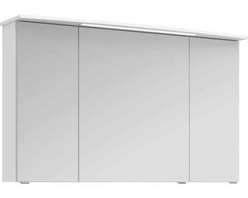 Spiegelschrank mit drei Türen und Beleuchtung