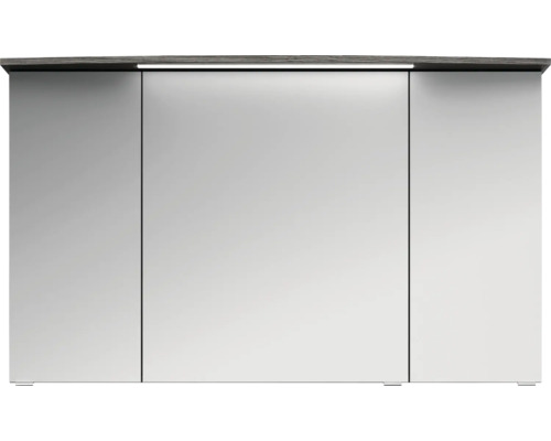 Spiegelschrank mit drei Türen und integrierter Beleuchtung