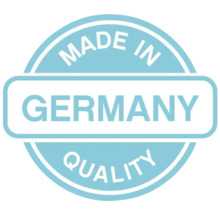 Hergestellt in Deutschland Qualitätssiegel
