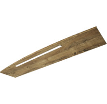 Holzdekorleiste mit integrierter LED-Beleuchtung