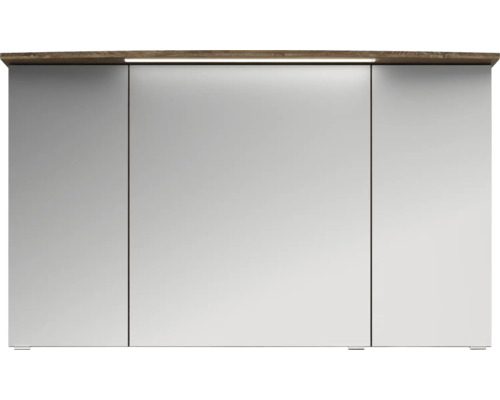 Spiegelschrank mit Beleuchtung und drei Türen