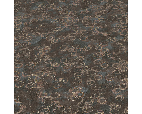 Nahaufnahme einer strukturierten Bodenoberfläche mit einem Muster aus Kreisen.