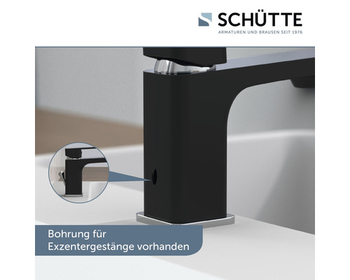 Schütte Armatur mit Bohrung für Exzentergestänge