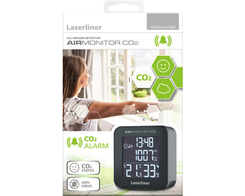 Laserliner Luftqualitätsmesser zur CO2-Messung für Innenräume