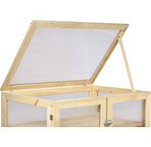 Anzuchtschrank dobar Dome groß 56 x 52 x 110 cm natur-thumb-3