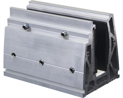 Aluminiumprofil mit Schrauben