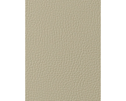 Nahaufnahme von beigem Kunstleder mit feiner Narbung