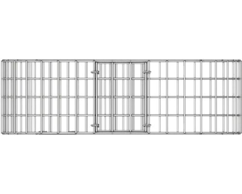 Draufsicht auf ein Regalsystem