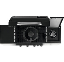 Gasgrill mit Seitenbrenner und Grillrost